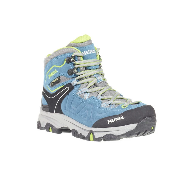 Meindl LITEPEAK JUNIOR GTX Kinder - Wanderstiefel Petrol/lemon 2 Meindl LITEPEAK JUNIOR GTX Kinder - Wanderstiefel Petrol/lemon – Bild 2