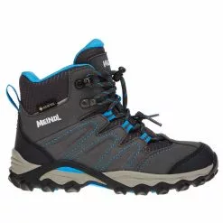 Meindl ARIGO JUNIOR MID GTX Kinder - Hikingstiefel Anthrazit/blau